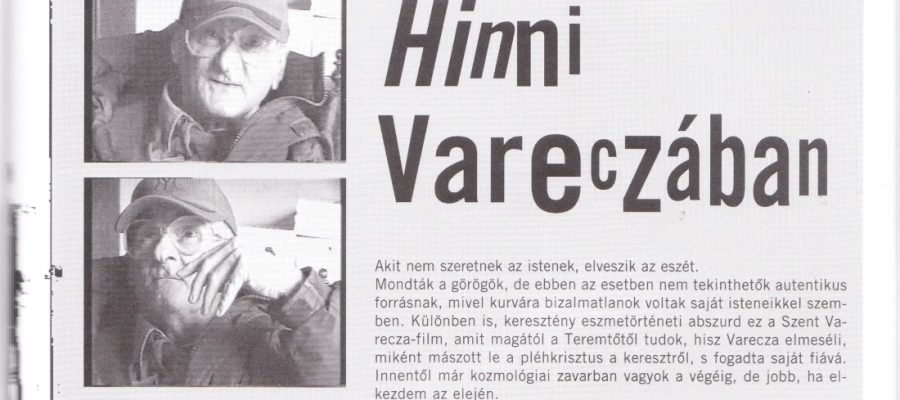 Szent Varecza László Halott