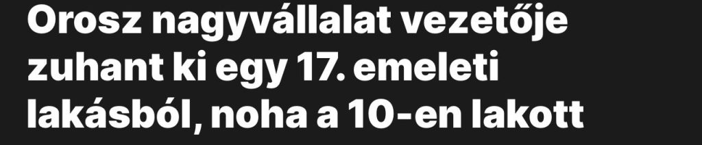 Mai aktuális rovatunk, a munkás hétköznapok lezárásaképpen